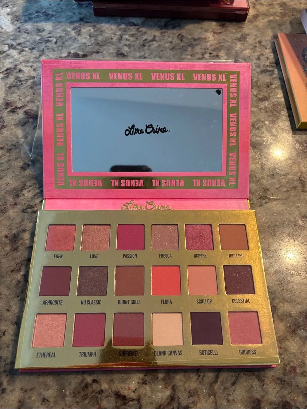 Lime Crime vibrant pink